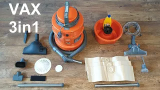 Vax 3in1 vacuum cleaner and carpet washer