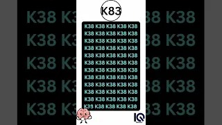 Test Your Observation Skills: Can You Find K83 in Just 9 Sec Optical Illusion Puzzle is Going Viral