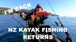 NZ kayak fishing channel returns after two year break | New Zealand lure fishing action