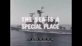 1968 US NAVY RECRUITING FILM “THE SEA IS A SPECIAL PLACE”  USS FORRESTAL ATLANTIC FLEET  62954