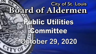 Public Utilities Committee - October 29, 2020