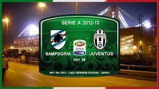 Serie A 2012-13, g38, Sampdoria - Juventus