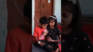 Brother fell ill, sister helped him #shorts #viral