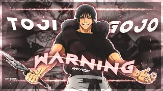 Gojo vs Toji  - Warning | Jujutsu Kaisen S2 [AMV/Edit] | Round 1