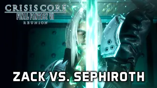 Zack Fair Confronts An INSANE Sephiroth ★ Crisis Core: Final Fantasy 7 Reunion 【PC / 4K】
