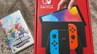 Unboxing Nintendo Switch OLED !!  Worth buying