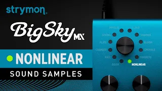 Strymon BigSky MX | Sound Samples | Nonlinear Reverbs