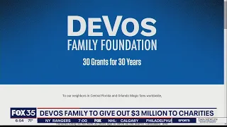 DeVos family celebrates 30 years of Orlando Magic ownership by giving back