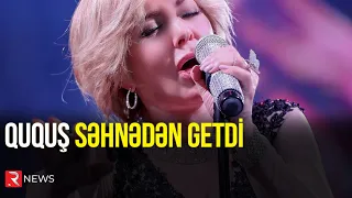 Ququş səhnədən getdi