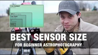 Starting Astrophotography? Use this Sensor Size