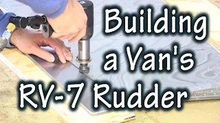 Building a Van's Aircraft RV-7 Rudder