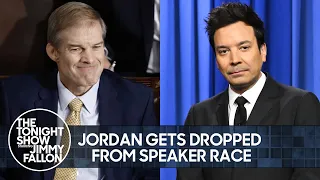 Jim Jordan Gets Dropped from Speaker Race, Judge Fines Trump for Gag Order Violation | Tonight Show