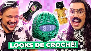 JULGANDO “LOOKS” CROCHÊ DE ELETRODOMÉSTICOS E OUTROS OBJETOS | Diva Depressão