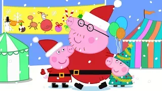 🎈 Christmas Fete Fun with Peppa Pig 🎈 | Peppa Pig Official Family Kids Cartoon