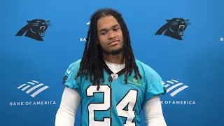 Carolina Panthers Jonathon Brooks Talks Day 1 Rookie Minicamp