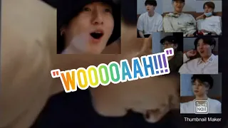 BTS reactions on Jungkook's bare body in Break The Silence: Persona Commentary