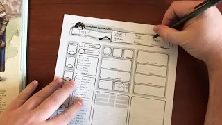 How to Fill out a Character Sheet for D&D 5e