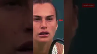 Barbora Krejcikova vs Aryna Sabalenka  (Three Impressive Points) -  2023  Indian Wells