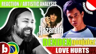 DENDEN GONJALEZ! Love Hurts (Nazareth) - Reaction Reação (SUBS)