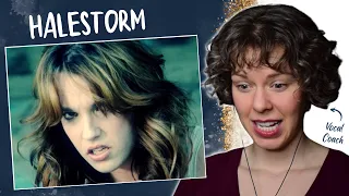 Best female rock singer today? Vocal Coach's first time reacting to Halestorm - I Miss the Misery