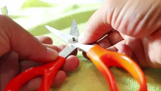How to repair your old scissors(full version)
