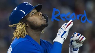 Vladimir Guerrero Jr. BREAKS A RECORD? | 2019