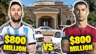 2024 Showdown: Messi Vs Ronaldo Lifestyle, Cars, Mansions & Net Worth