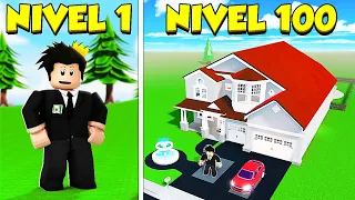 ¡PASAMOS de CASA NOOB a MANSION PRO en ROBLOX! 🏡😱 (House Tycoon)