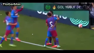 Second Goal of memphis depay in Barça