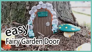 Easy SCULPEY Polymer Clay Fairy Door DIY