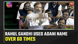 Rahul Gandhi Lashes Out On Adani & Modi | RaGa Full Speech In Parliament | Watch