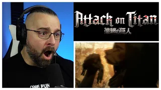 ATTACK ON TITAN 1X1 REACTION '' To you, in 2000 years: The fall of Shiganshina part 1''