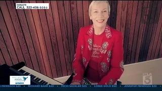 Annie Lennox Walking On Broken Glass Live Lead With Love Telethon 2020