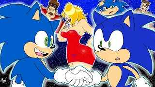 Sonic Meets Redesigned Movie Sonic