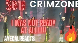 AyeCalReacts To SB19 - CRIMZONE (MV, LIVE PERFORMANCE & COLOR CODED LYRICS) REACTION!!!