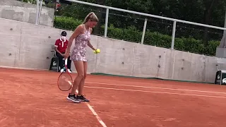 Roland Garros. Women’s single. Varvara Gracheva vs Camila Giorgi