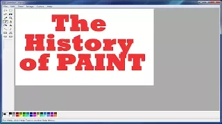 The Awesome History of Microsoft Paint