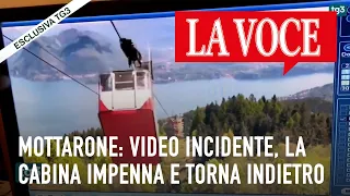 Mottarone: video incidente, la cabina s'impenna e torna indietro: servizio esclusivo del #TG3