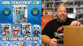 Opening a $200 THE GRAIL HUNT Nerdy Newt Funko Pop Mystery Box + HUGE HIT