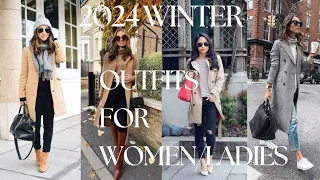 20+ WINTER OUTFITS YOU WILL LOVE|WHAT TO WEAR FOR WINTER2024|fashiondesigns