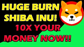 HUGE BURNS for Shiba Inu!  10X YOUR MONEY WITH SHIBA INU🚨