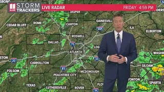 Storms move through metro Atlanta, gusty winds stick around