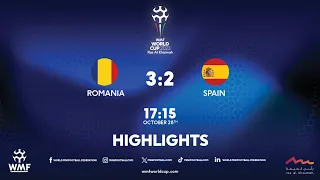 WMF World Cup 2023 I Day 3 I Romania - Spain I Highlights