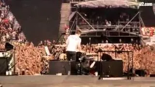 Larry Mullen Walk on Stage