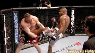 Alistair Overeem vs Brock Lesnar Highlights (Overeem PUNISHES Lesnar) #ufc #mma #alistairovereem