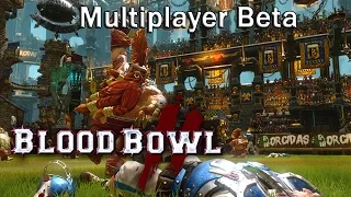 Blood Bowl 2 - Multiplayer Beta [First Match + Gameplay]