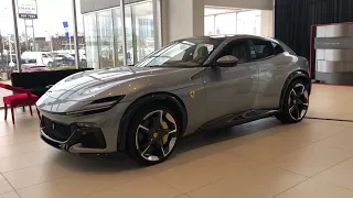 Ferrari Purosangue V12 ! Private Showing & Walk Around Video in Ferrari Showroom !