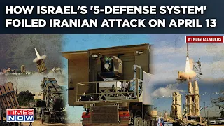 Iron Dome To David's Sling, How 5-Defense System Shielded Israel From Deadly April 13 Iranian Attack