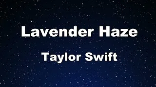 Karaoke♬ Lavender Haze - Taylor Swift 【No Guide Melody】 Instrumental