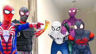 SUPERHERO's ALL STORY 1 || Spider-Man Mansion Drama ( Funny , Dark Movie )